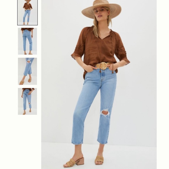 Levi's Denim - Levi's Wedgie High-Rise Straight Jeans